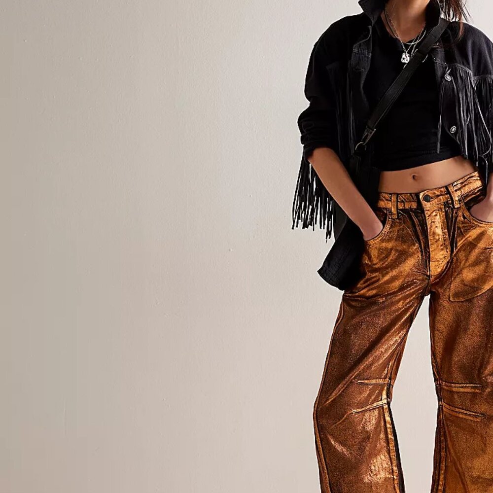 We The Free Lucky You Mid Rise Barrel Jeans